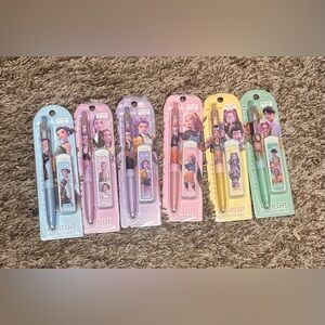 K Pop Demon Hunter 6 pack- Lead pencil set